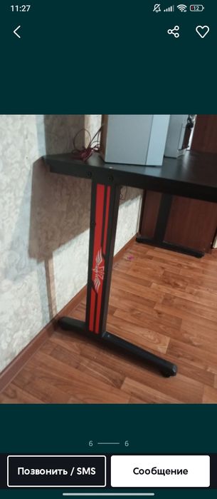 Компьютерный стол и кресло