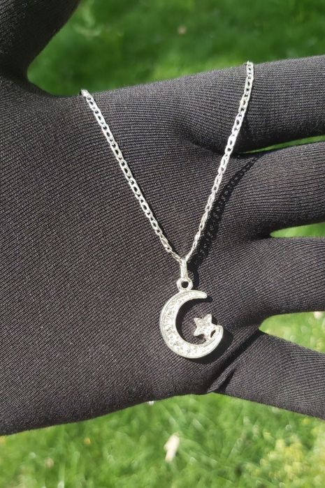Цепочка кулон 925 Ювелирные украшения серебрянный sepochka kulon