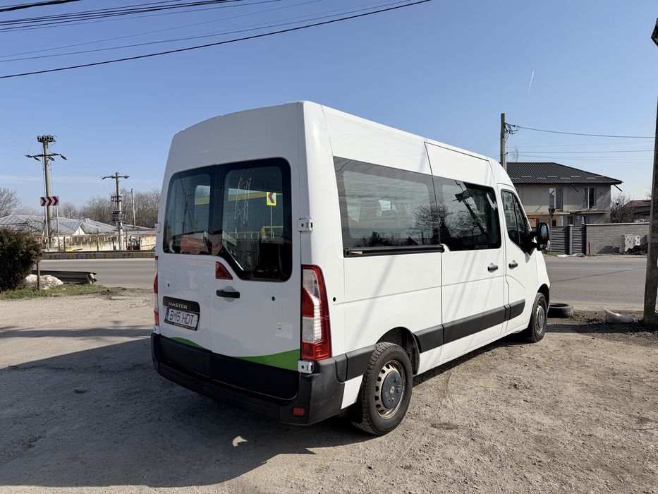 Renault master 3 2014 2.3 diesel euro 5 8+1 locuri