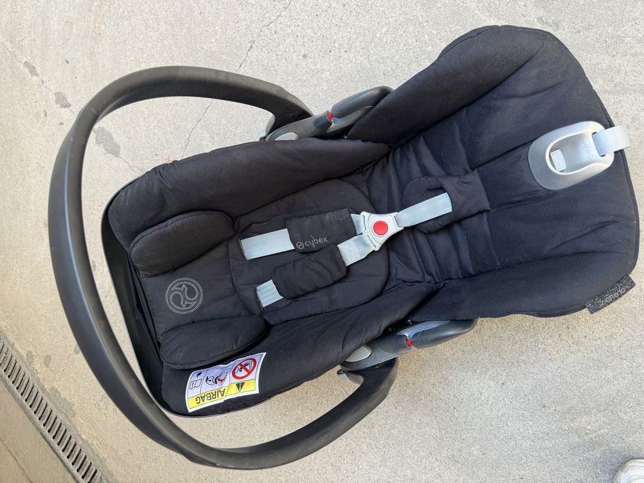 Кошче за кола Cybex Cloud Z + iso fix база и адаптери за шаси