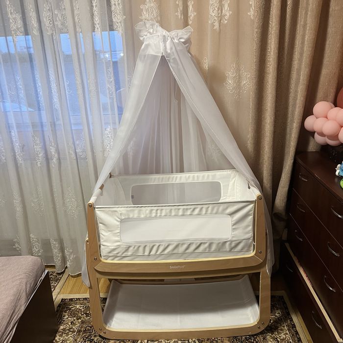 Snuz Natural Pod 4 Pătuțul original pentru co-sleeping (lângă pat)