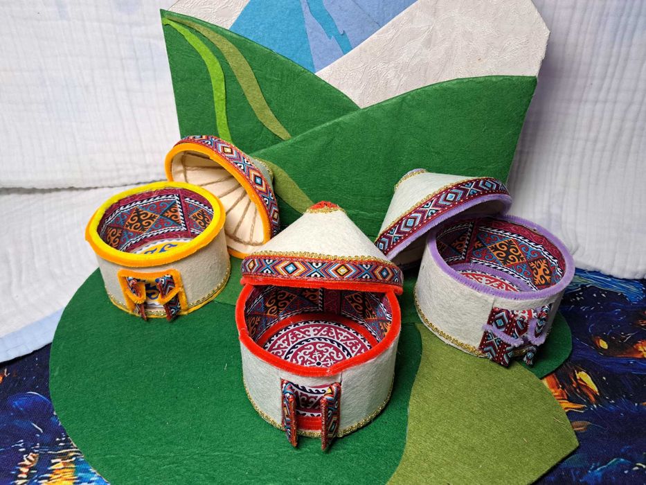 Юрта ручная работа!