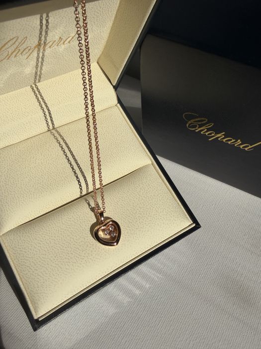 Колие ново Chopard happy diamonds