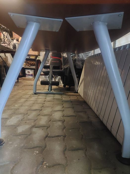 Masă de birou Mobexpert blat din lemn