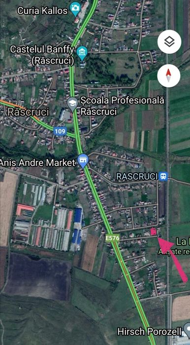 Casă demolabila cu teren 1400 mp in Răscruci