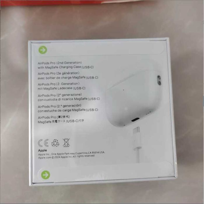 AirPods Pro (2-ро поколение) с USB-C. НЕИЗПОЛЗВАНИ!!!НОВИ!!!