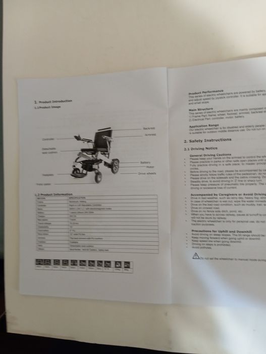 Нова акумулаторна инвалидна количка