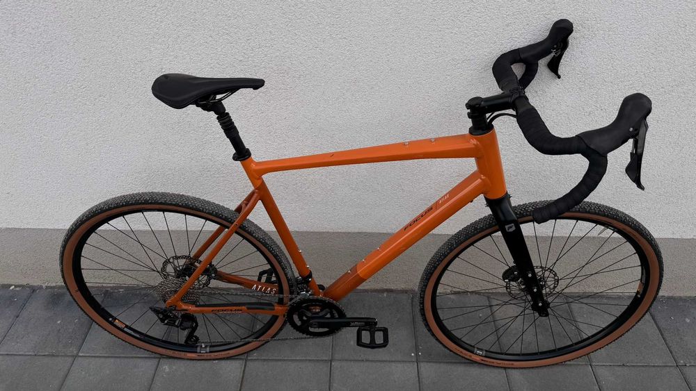 Focus Atlas 6.7 Rustorange GRX Shimano Gravel bicicleta bikepacking adventure WTB peste nuroad boone diverge cube