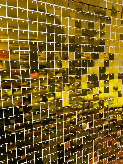 Декоративна стена от ПАЙЕТИ