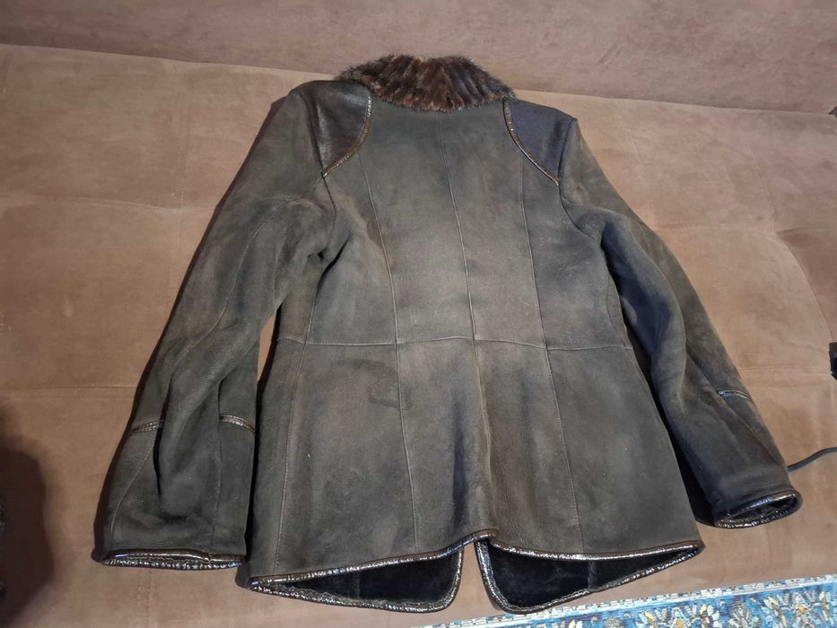 модная женская дубленка