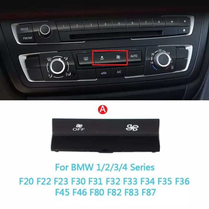 Копче климатик бутон BMW E70 E90 F30 F10 F01 E84 F25 Бмв е70 е90 ф10