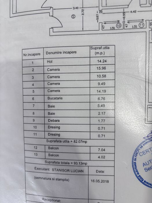 Apartament 3 dormitoare Ostroveni