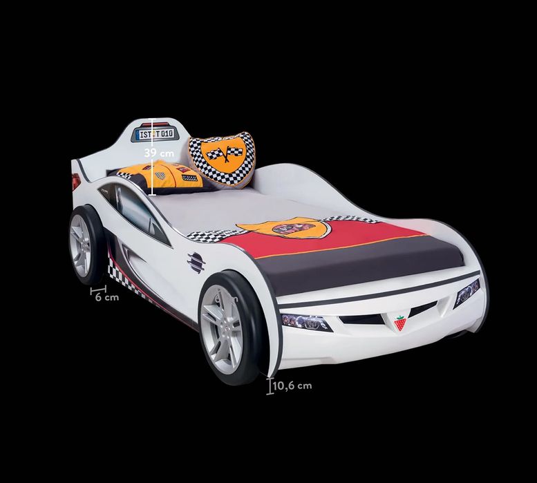 Детско легло кола Cilek Coupe + ПОДАРЪК килим за игра