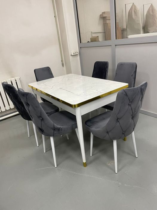 Кухонный стол стулья 19000 тг