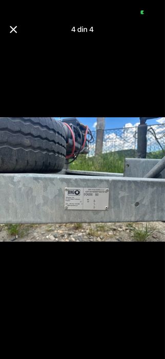 Vand/schimb Remorca Gala 5M An2025 2700kg