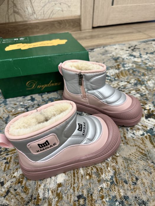 детские сапоги теплые