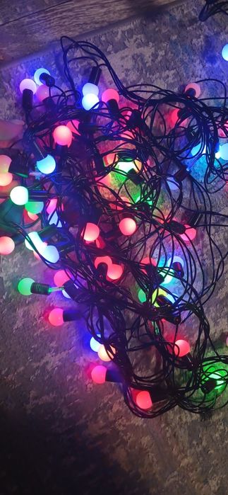 Гирлянда разноцветная