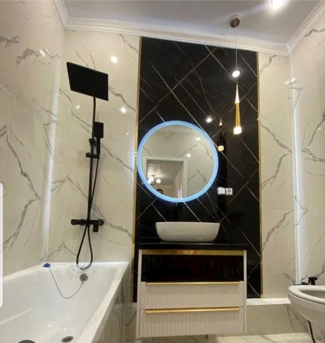 Под ключ квартира полный ремонт.