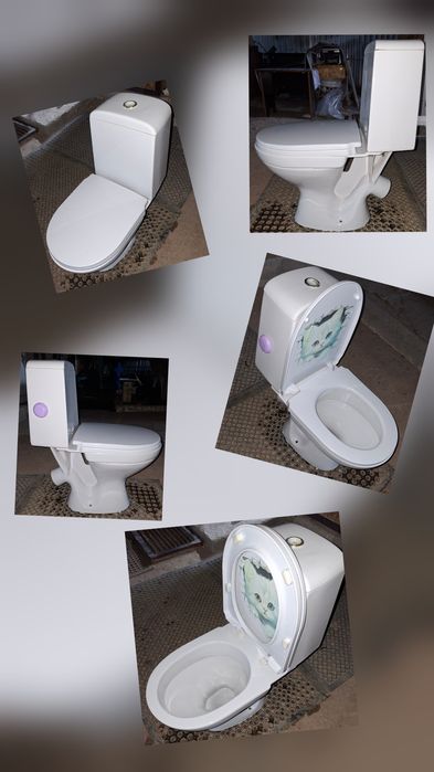 Раковина и унитаз