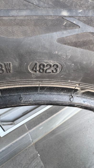 4 anvelope (cauciucuri) Continental EcoContact 6 205/55 R17 – stare foarte bună