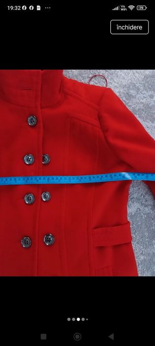 Palton casual elegant