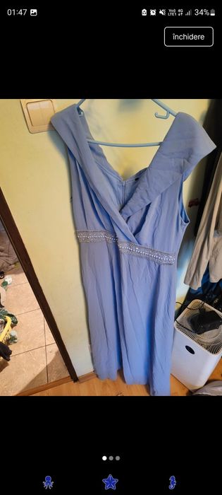 Rochie ocazie eleganta cu paiete marime M/L Marca Asos