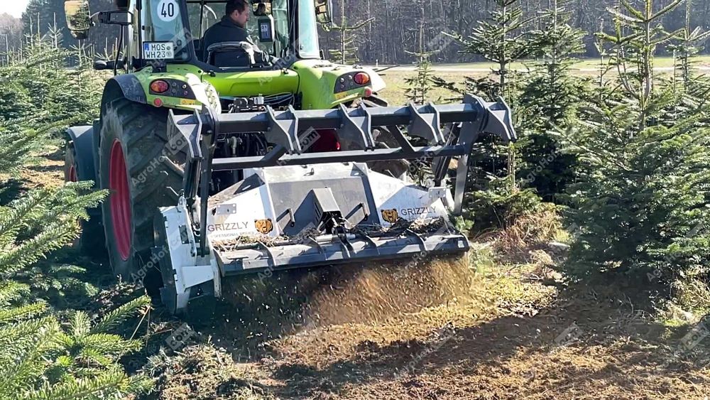 Tocator forestier de 185-225 cm cu dinți ficși / Delta XL Grizzly