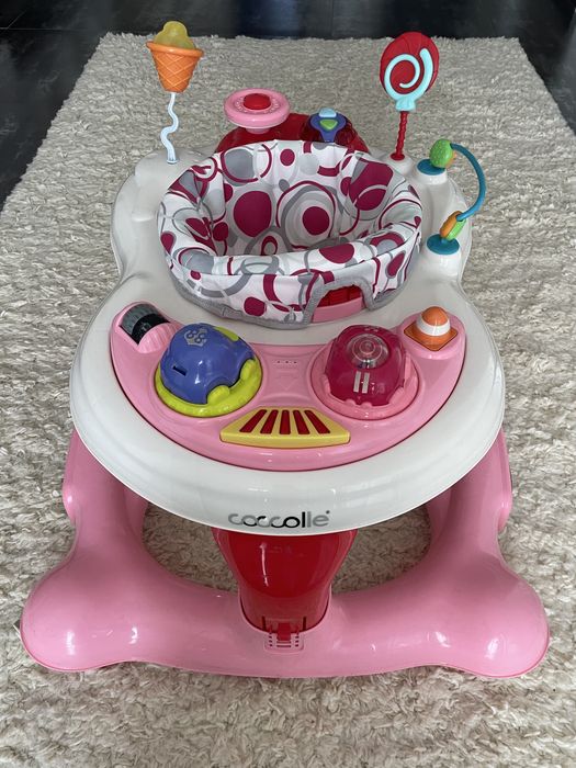 Premergator cu centru de activitati Coccolle Arlo-roz