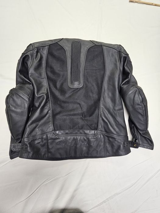 Geacă moto de vară piele +mesh Shima  56 XL-XXL