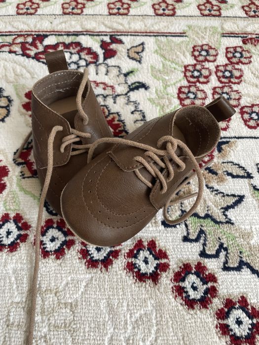 Ботинки кожаные детские