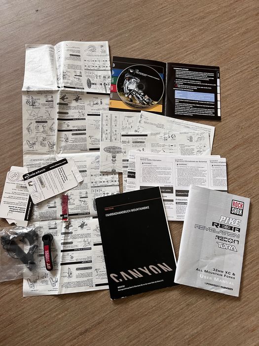 Canyon carbon nerve 140 roti 26 Full Suspension