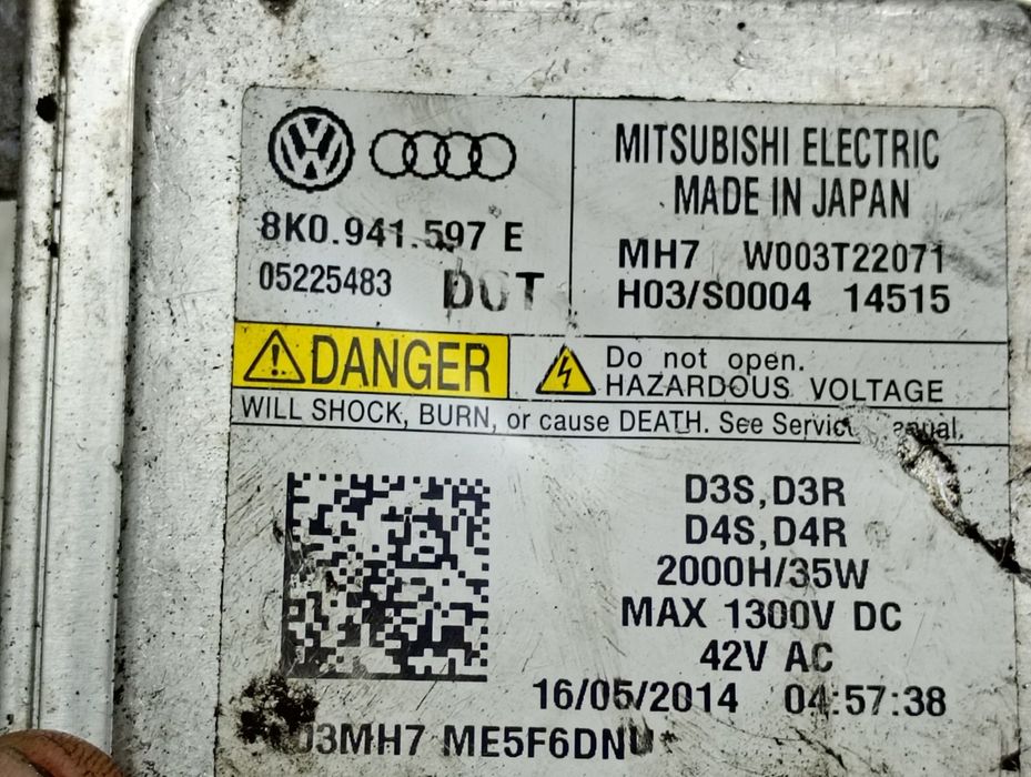 Balast xenon 8k0941597E Volkswagen Golf 7 (2012 - 2017)