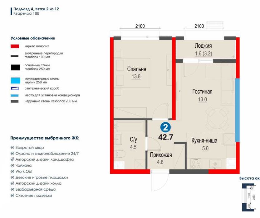 2-комнатная, 4kv 2026, metro Yangiobod [DM]