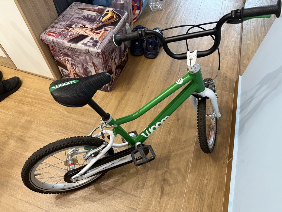 Woom 3 verde cu cric inclus