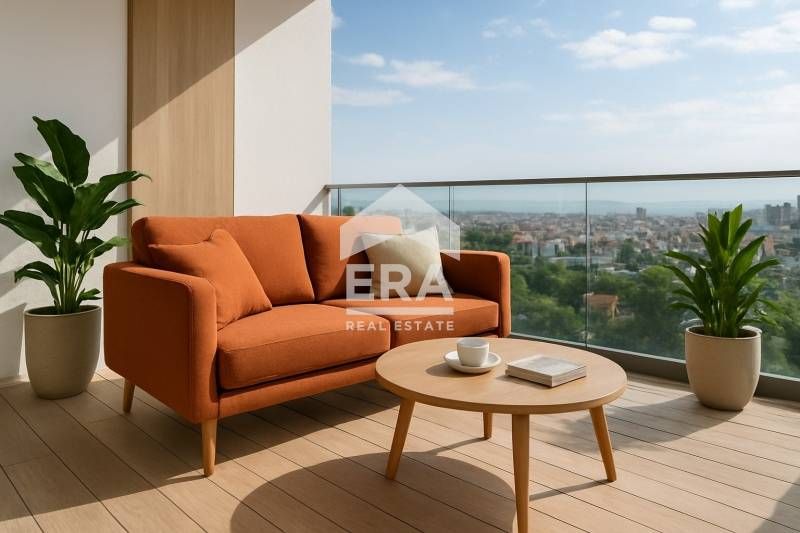 Двустаен апартамент в начален етап на строеж на първата по рода си мно