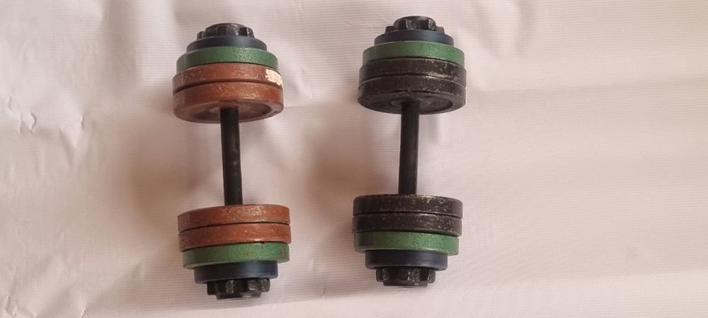 Тренажёр с гантелями