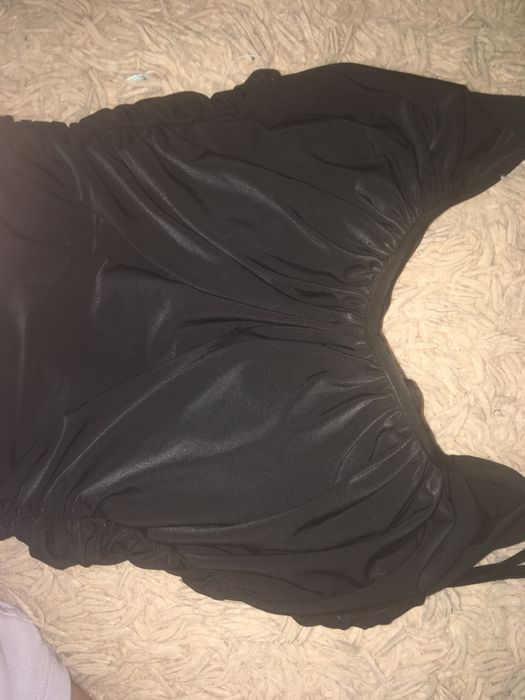 Черное вечернее платье