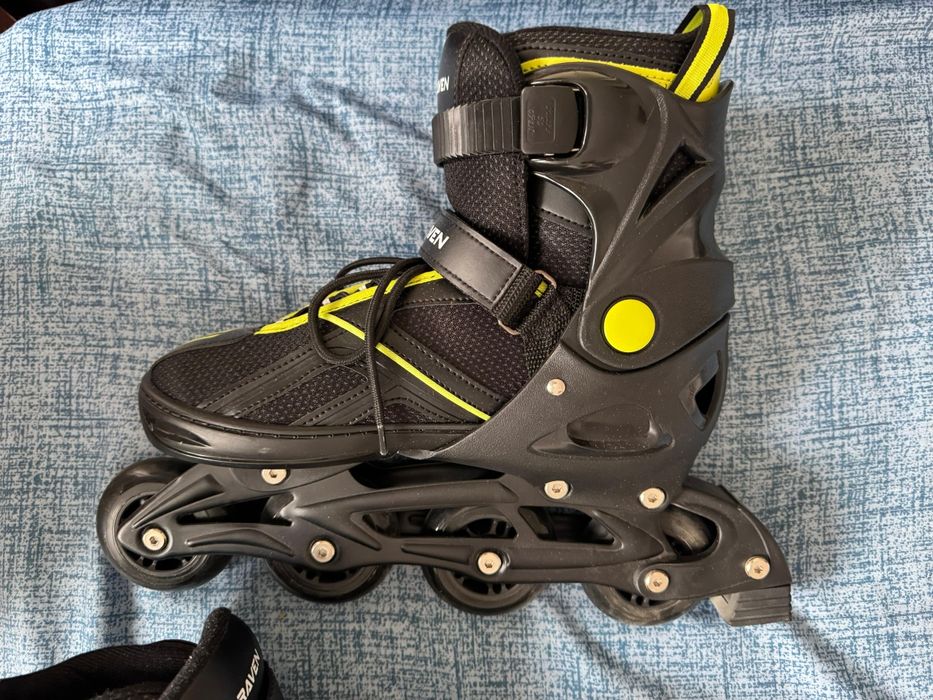 Role Raven Pulse Negru/Galben mărime reglabila 40-43