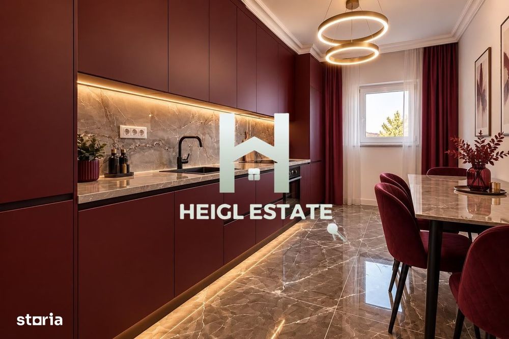 Apartament cu 2 camere, bucătare închisă, Giroc.