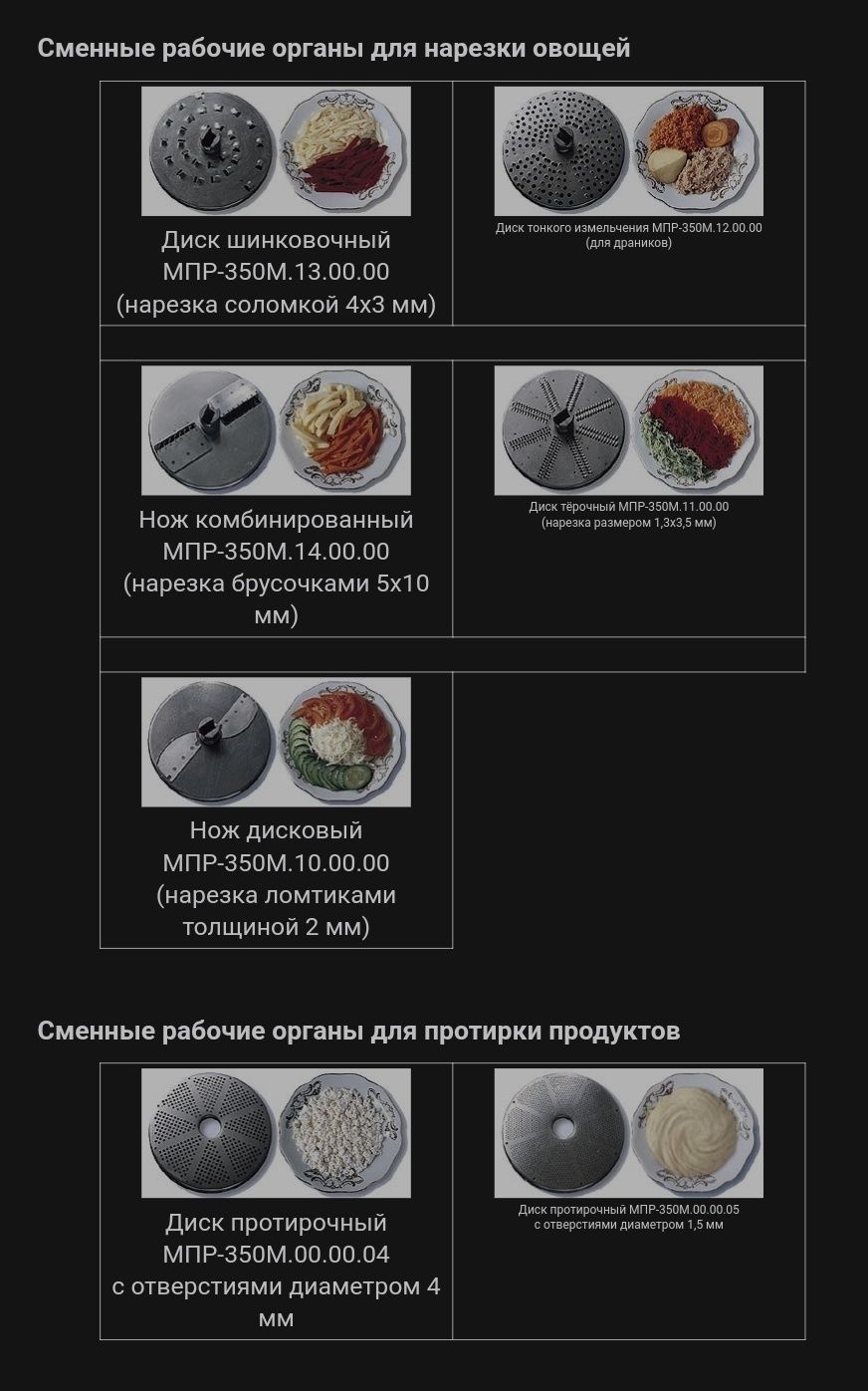 Новый машина протирочно-резательная мпр-350м: 6 000 000 сум - Оборудование  Ташкент на Olx