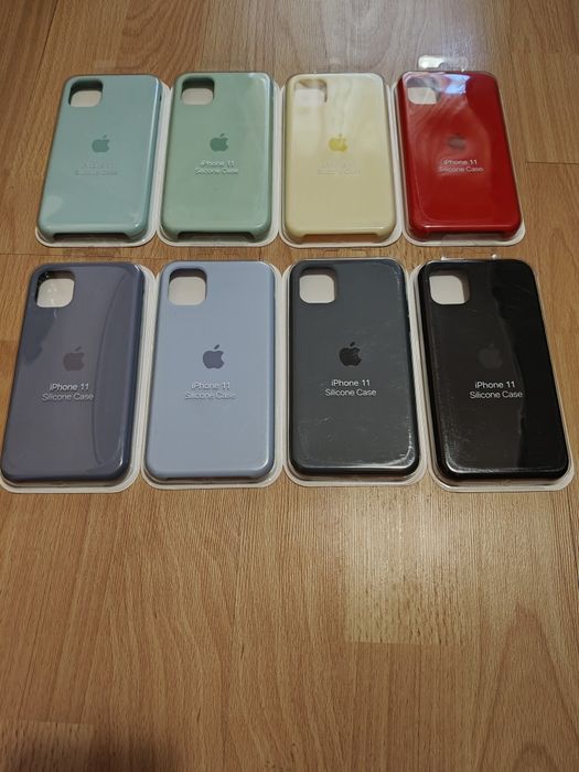 Husa iPhone 11 Silicone Case Noua