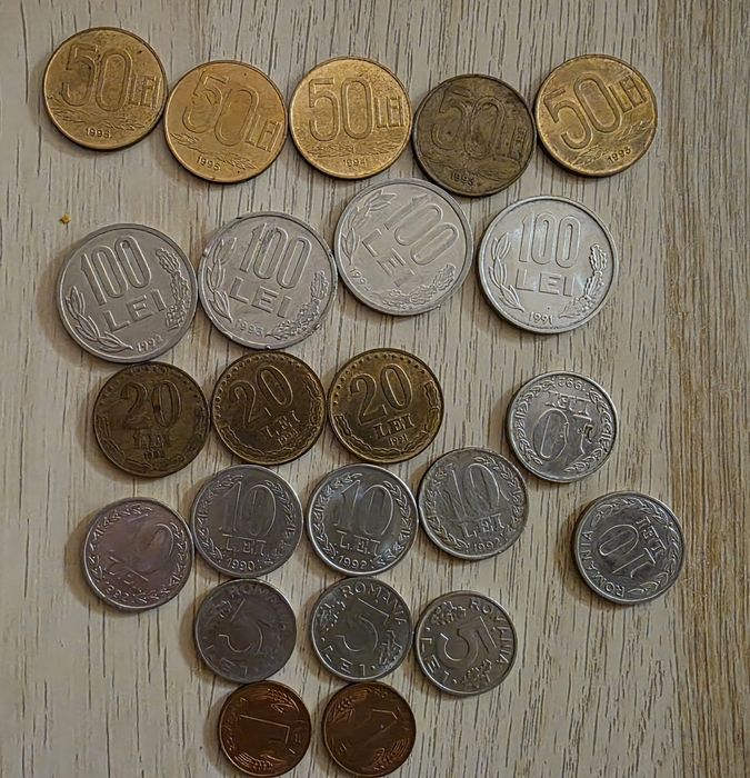 Colecție monezi și bancnote(se vând integral)
