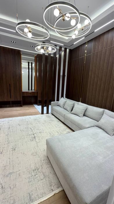 Жк "Oq Saroy" 3/1/8 84кв.м евро ремонт с мебелью и техникой