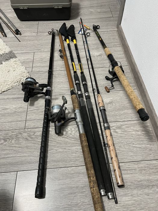 Bete de pescuit cu trusa completa