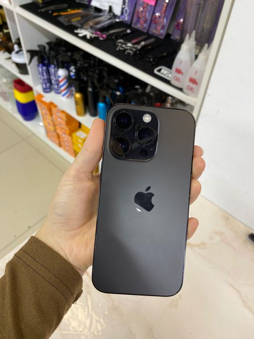 14 про сатылады 128гб ,76 ёмкость