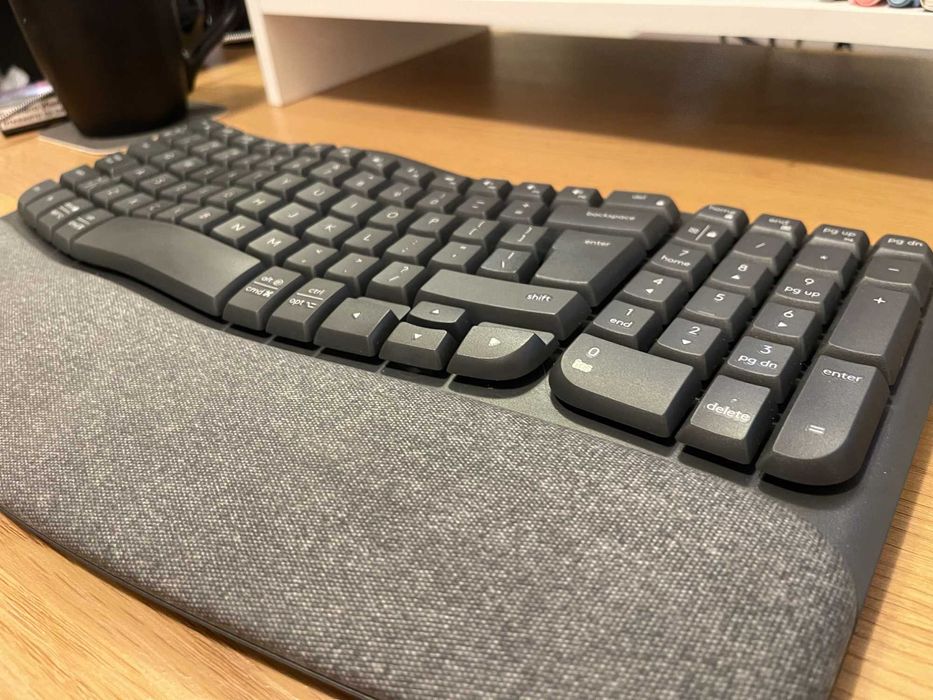 Logitech Wave Keys Graphite US Клавиатура