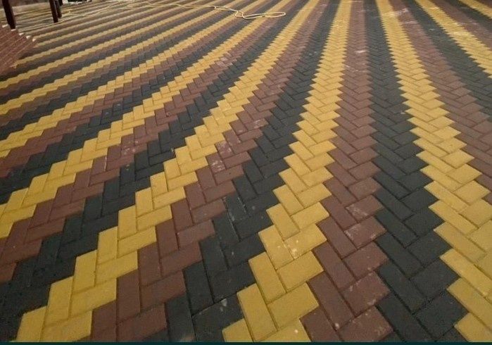 Укладка брусчатки