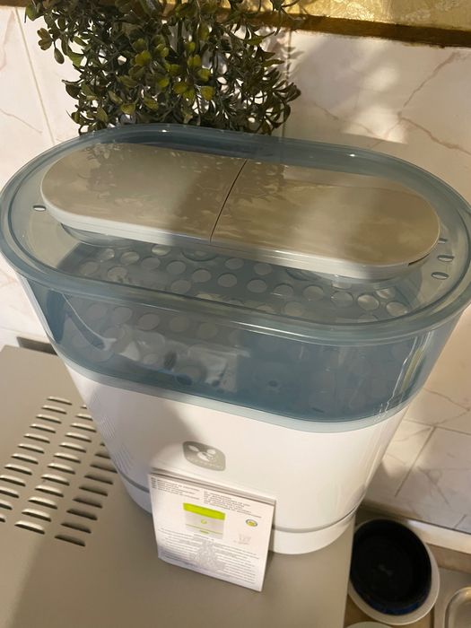 Електрически парен стерилизатор Cangaroo - 3 в 1, сив