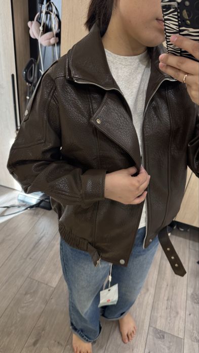 продаю кожанку из эко кожи