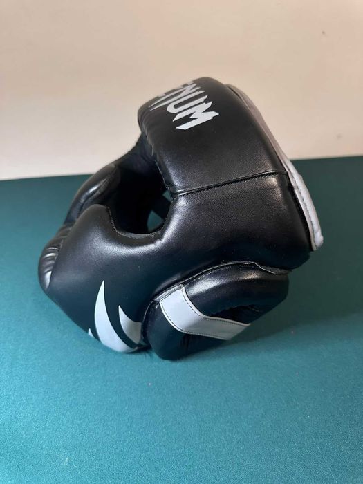 Casca box Venum Challenger, negru/gri